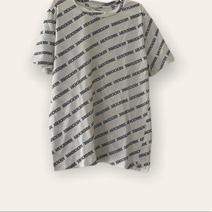abercrombie kids boys white logo short sleeve tee
